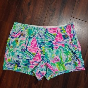 Lilly Pulitzer Marina Shorts "Salt In The Air"